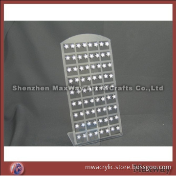 L-shaped Latticed Acrylc/Lucite Jewelry/Earring Holder/Display Rack